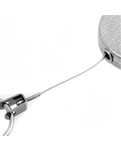 Llavero retráctil Key-Bak Industrial cable acero
