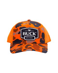 Gorra Buck Camuflaje Naranja