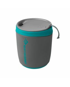 Taza camping aislada Sea to Summit Delta azul
