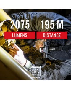 Linterna frontal led recargable COAST XPH34R