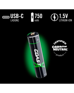 Pack de pilas recargables Coast Zithion-X® AAA