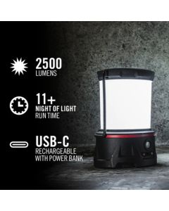 Lámpara de camping recargable led COAST EAL40R