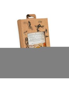 Fusilli al huevo con boloñesa de pollo y queso gran padano Forestia