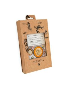 Risotto de salmón y setas Forestia