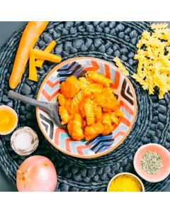 Albóndigas vegetales con pasta Forestia