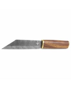 Cuchillo seax vikingo Njord Sif Damasco
