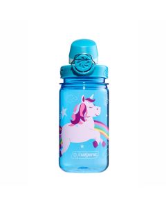 Botella reutilizable niños 350ml unicornio azul Nalgene OTF Sustain