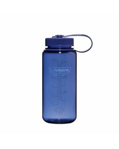 Botella reutilizable 500ml azul oscuro boca ancha Nalgene Sustain