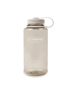 Botella reutilizable 1L blanco roto boca ancha Nalgene Sustain