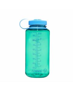 Botella reutilizable 1L esmeralda boca ancha Nalgene Sustain