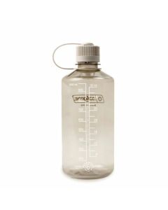 Botella reutilizable 1L blanco roto boca estrecha Nalgene Sustain