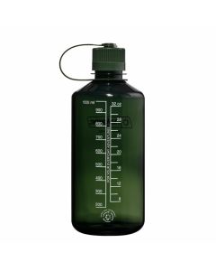 Botella reutilizable 1L verde oscuro boca estrecha Nalgene Sustain