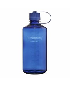Botella reutilizable 1L azul oscuro boca estrecha Nalgene Sustain