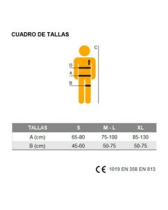 Singing Rock Arnés de seguridad y retención Sit Worker 3D