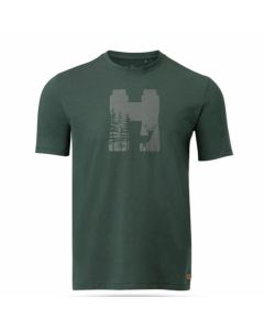 Camiseta hombre con ciervo Swarovski Optik