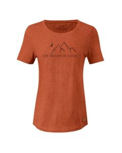 Camiseta mujer con montaña Swarovski Optik