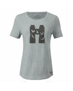 Camiseta mujer con aves Swarovski Optik