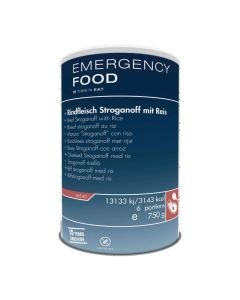 Stroganoff de ternera con arroz en lata Trek'n Eat