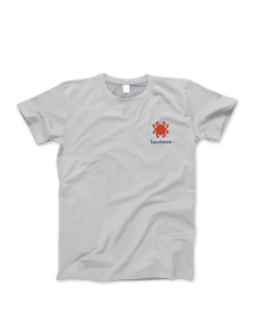  Camiseta Spyderco Western gris claro